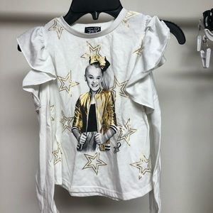 Jojo Siwa cold shoulder shirt